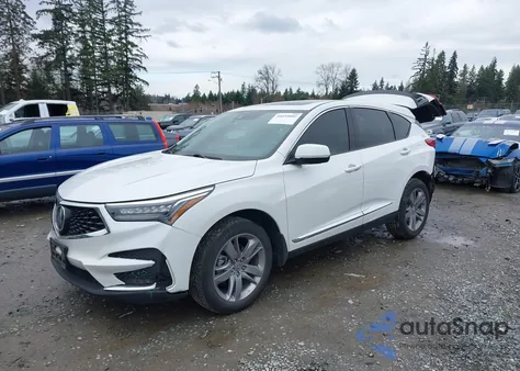 2020 Acura Rdx Advance Package z USA, uszkodzony, nr VIN 5J8TC2H77LL030103